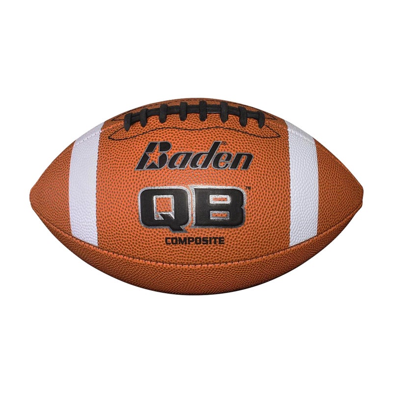 Baden Composite Football | Cushioned Cover for Durability | SureGrip Graphics for Consistent Grip | Ideal for Backyard Play and Flag Football - Image 1